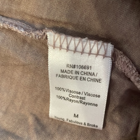 Young Fabulous & Broke Strapless Ombré Maxi Dress NWOT - Picture 5 of 5